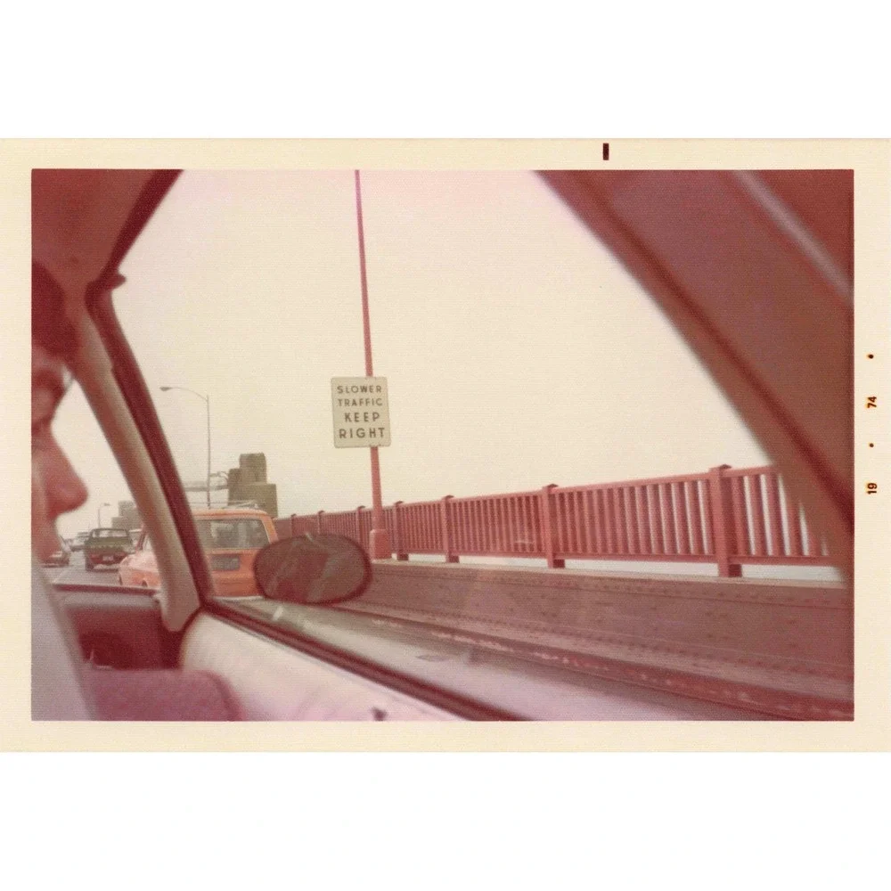 Vintage 1974 Golden Gate Bridge California Road Trip Photo Lot of 10 - Picture 2 of 10